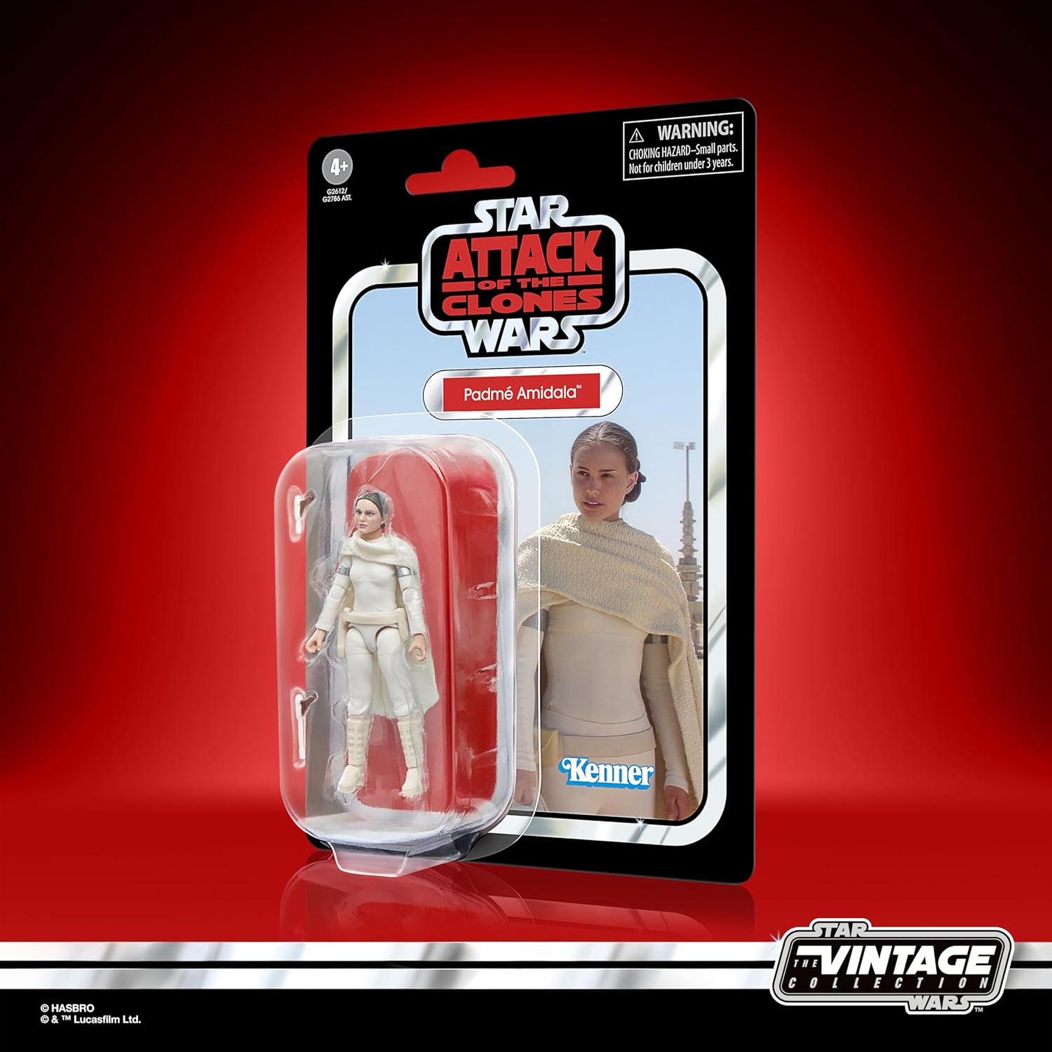 Star Wars The Vintage Collection Padmé Amidala, Action-Figur zum Sammeln Angriff der Klonkrieger (9,5 cm