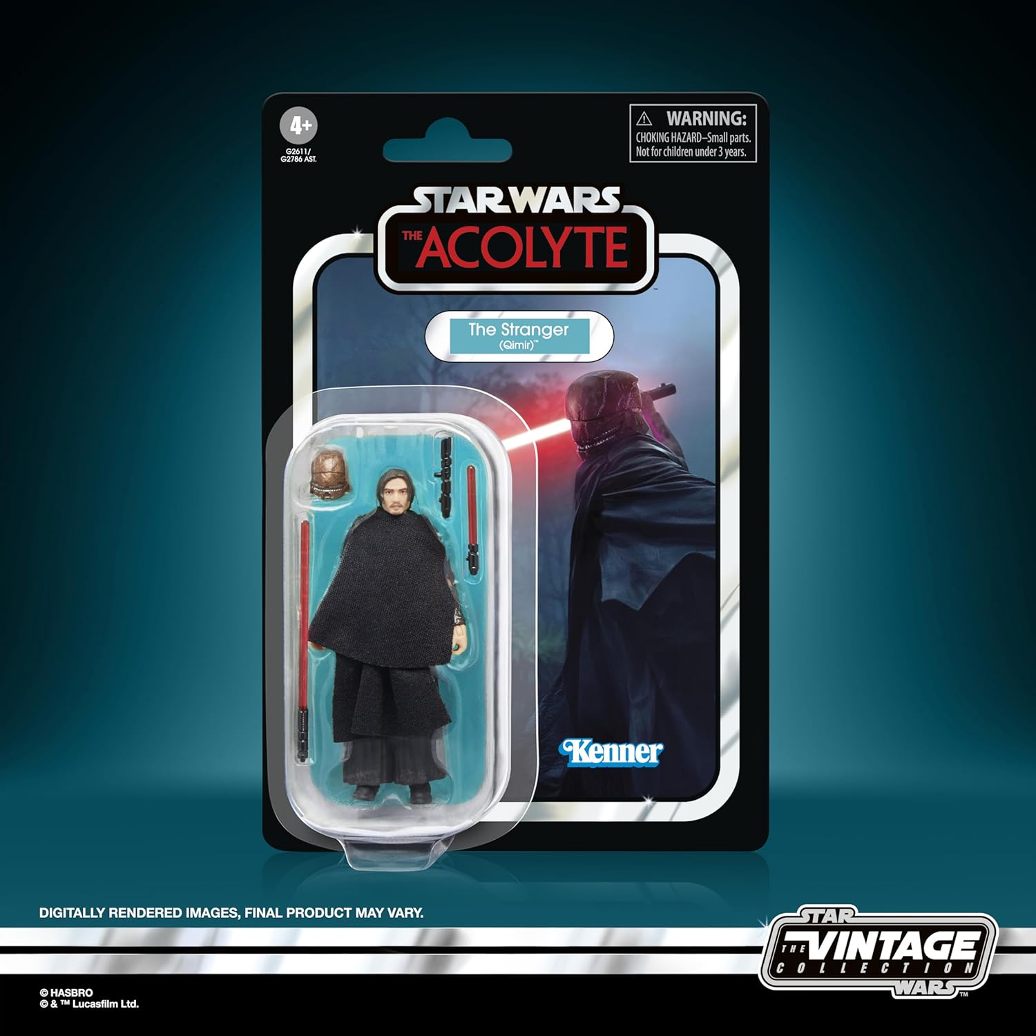 Star Wars The Vintage Collection The Stranger (Qimir), Action-Figur zum Sammeln The Acolyte (9,5 cm