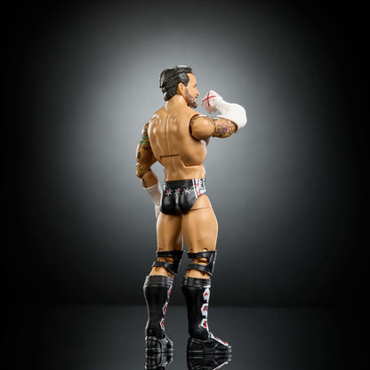 Mattel WWE Elite Collection Top Picks Action Figures & Accessories Set, 6-inch Collectible CM Punk with Swappable Hands & Ring Gear (Styles May Vary