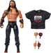 Mattel WWE Elite Action Figure & Accessories, Series #123 Set, 6-inch Collectible Roman Reigns with 25 Articulation Points & Swappable Hands, JHT62