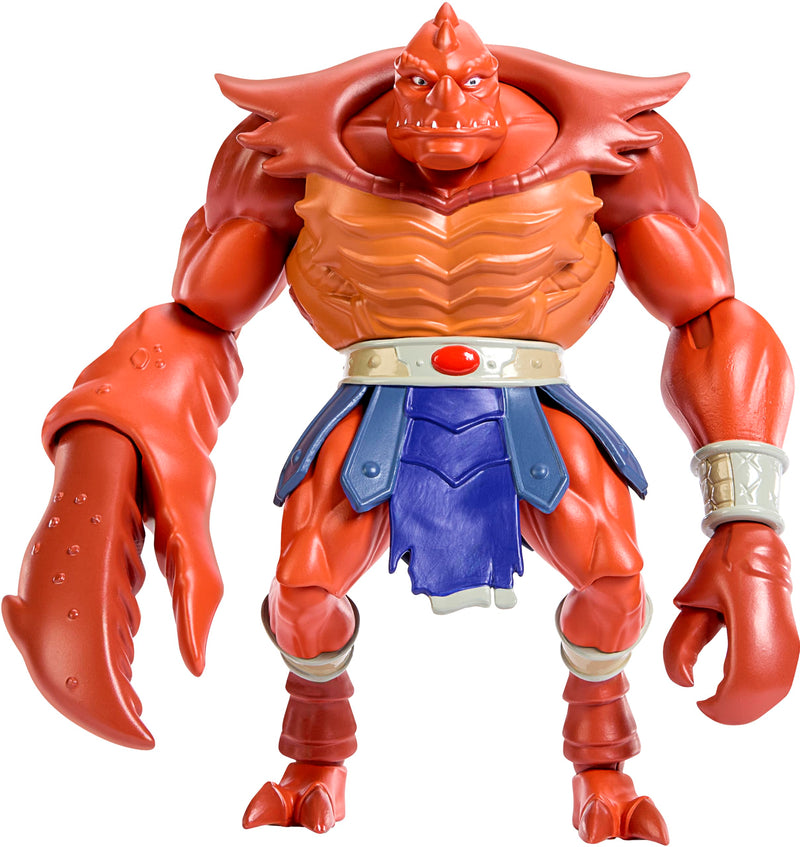 Masters of the Universe Origins Action Figure Deluxe Clawful 200X Cartoon Collection, 5.5-inch 1980s TV Warrior Grip of Evli, Detailed Design, JHK11