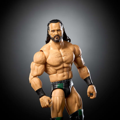 Mattel WWE Elite Action Figure & Accessories, Series #123 Set, 6-inch Collectible Drew McIntyre with 25 Articulation Points & Swappable Hands, JHT63