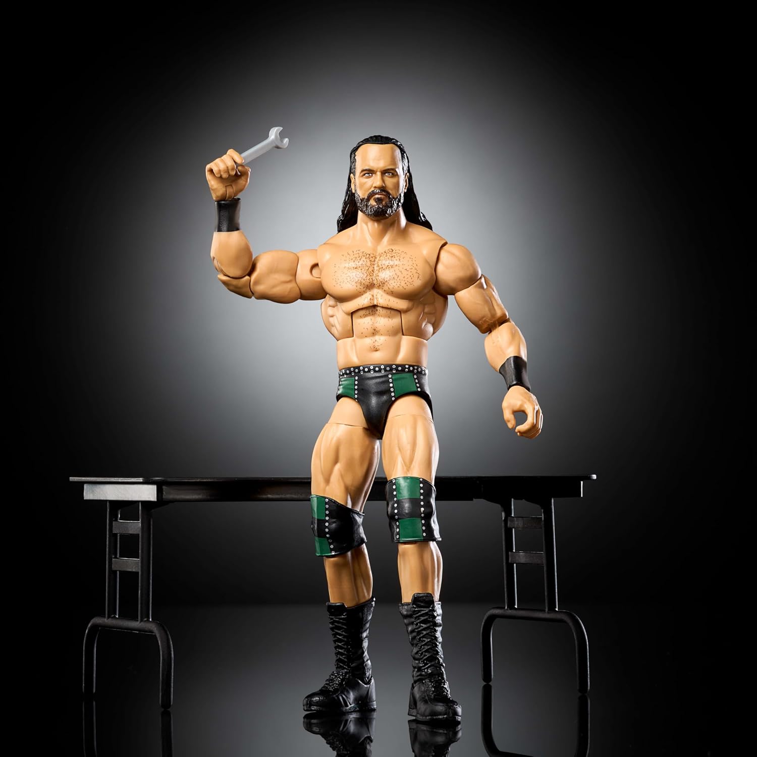 Mattel WWE Elite Action Figure & Accessories, Series #123 Set, 6-inch Collectible Drew McIntyre with 25 Articulation Points & Swappable Hands, JHT63