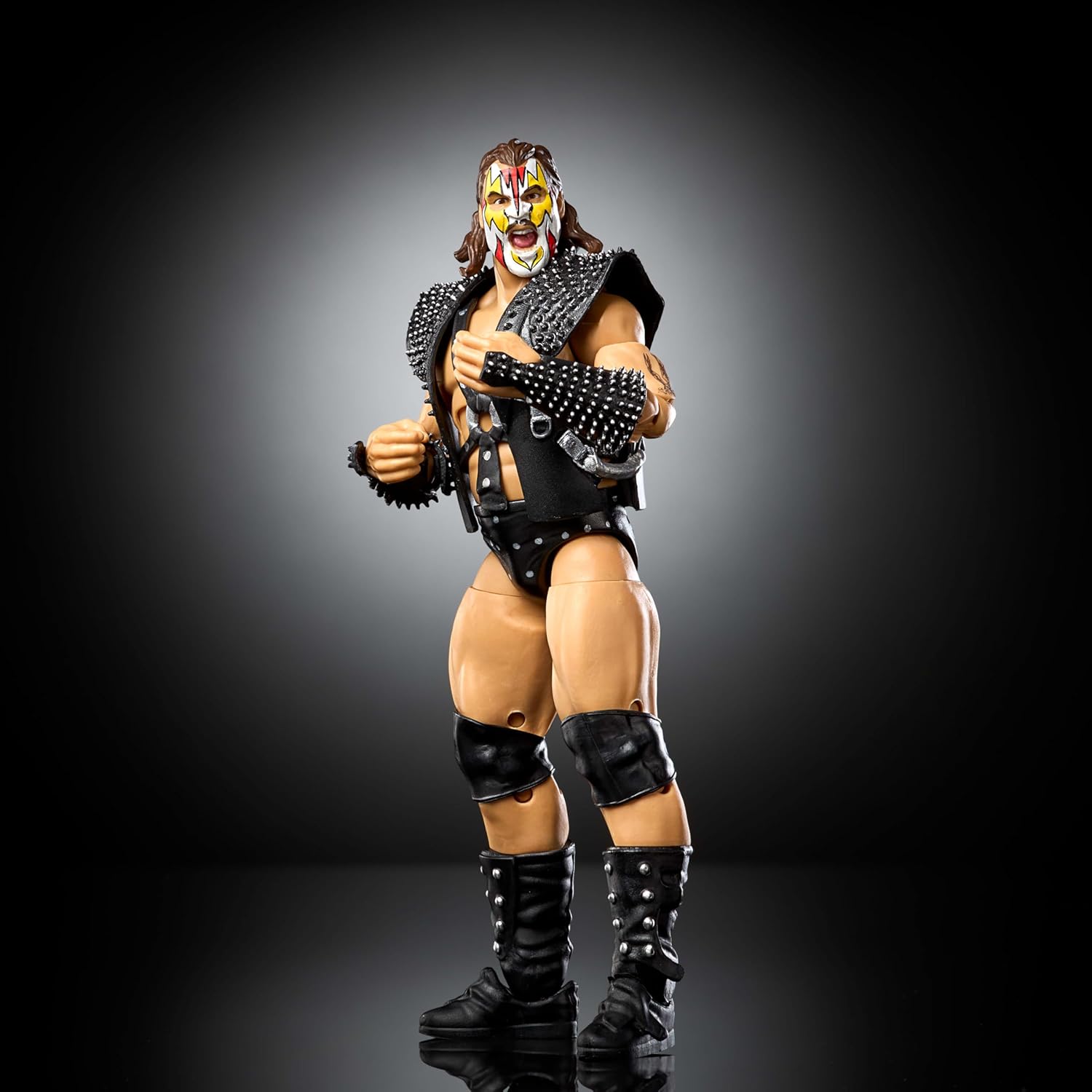 Mattel WWE Elite Action Figure & Accessories, Series #123 Set, 6-inch Collectible Demolition Smash with 25 Articulation Points & Swappable Hands