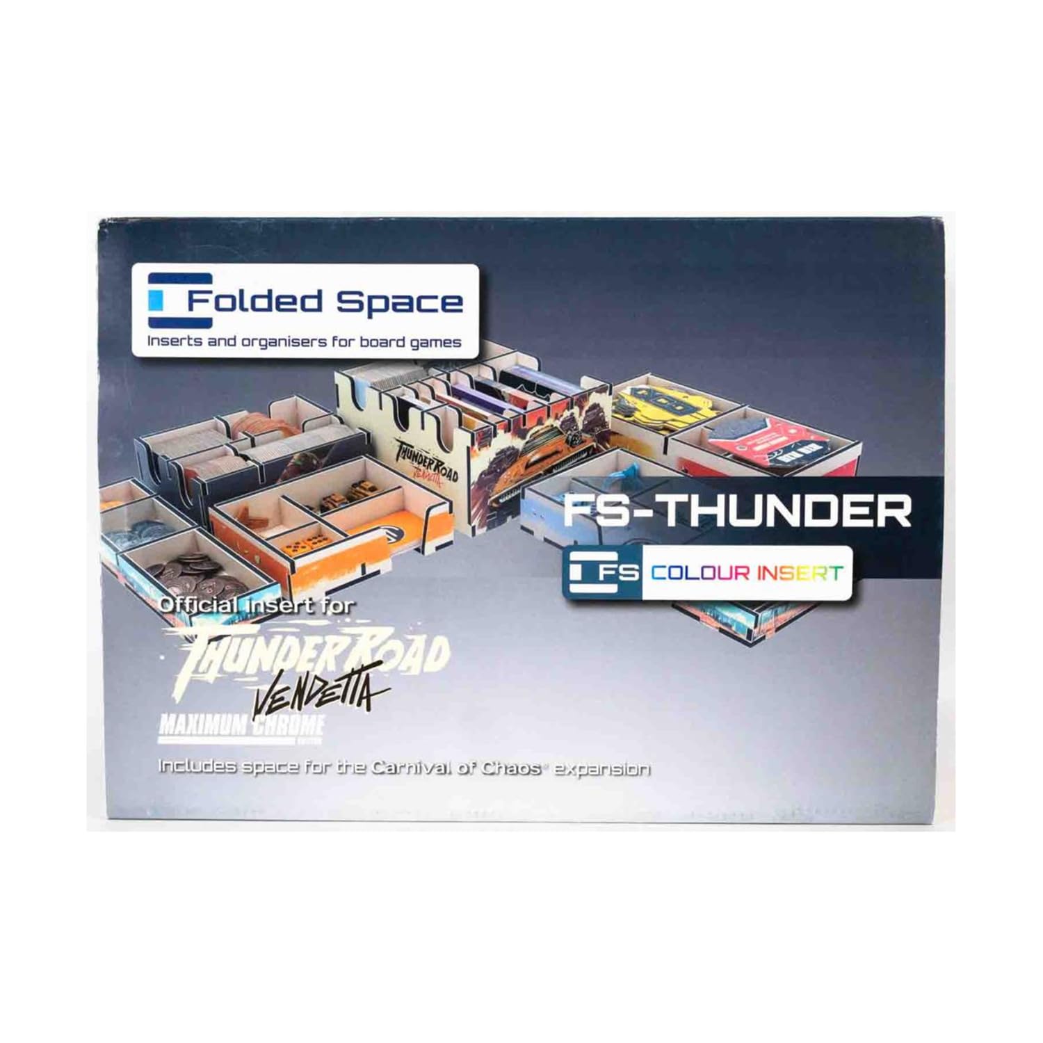 Folded Space Colour Game Inserts - Thunder Road Vendetta