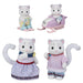 Sylvanian Families - 5814 Snow Leopard Family - Dollhouse speelsets