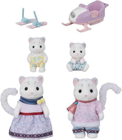 Sylvanian Families - 5814 Snow Leopard Family - Dollhouse speelsets