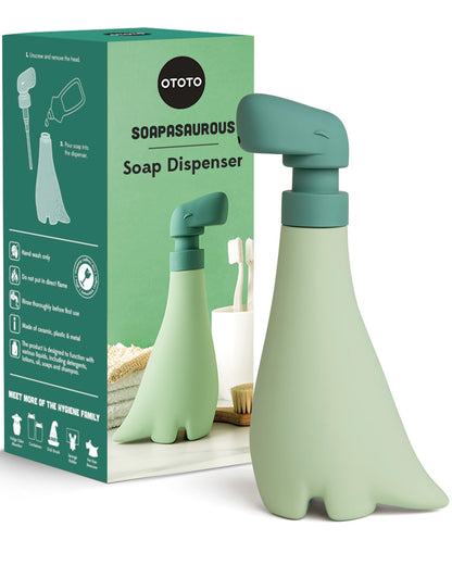 Ototo - Soapasaurus Soap Dispenser - Grøn