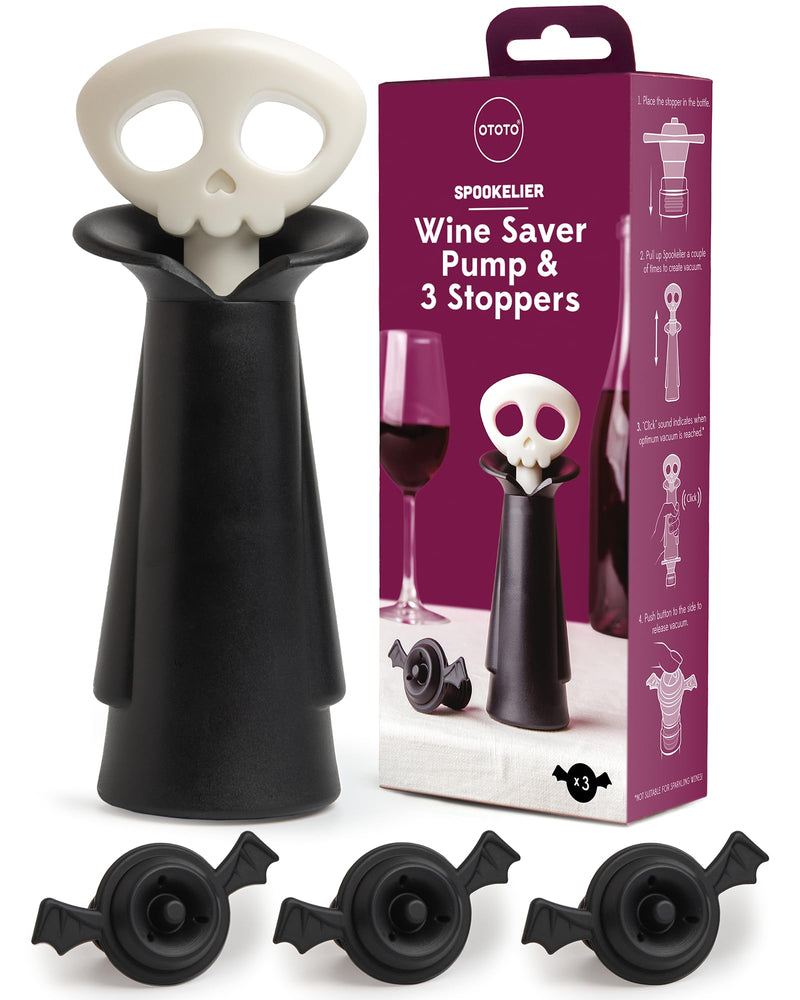 Ototo - Wine Pump Spookelier - Sort - Compact