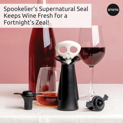 Ototo - Wine Pump Spookelier - Sort - Compact