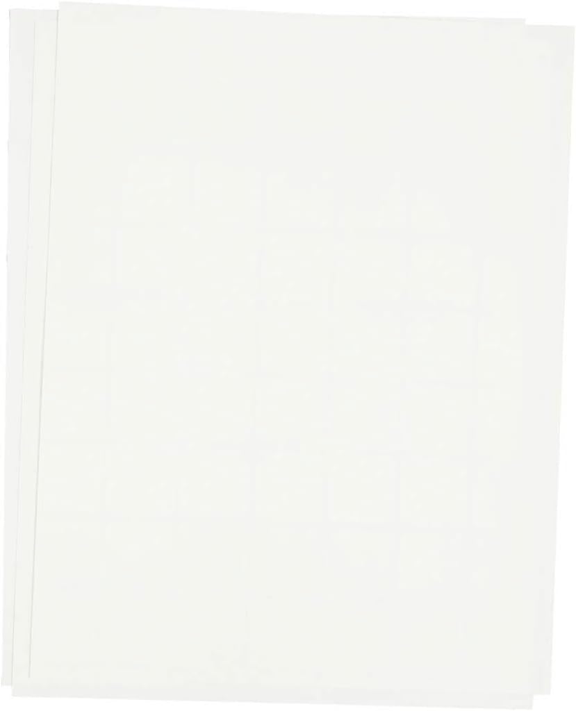 Transferfolie Blatt 215x28 Cm 3 Bl. Wei