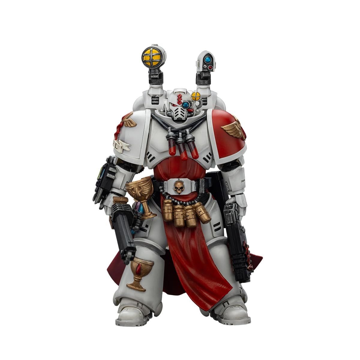 JOYTOY Warhammer 40.000 Blood Angel: Sanginary Priest (ausgestattet mit schwerer Bolterpistole, Kettenschwert, Nalcium) Figurenware WH 40K