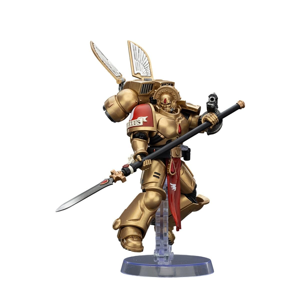 Warhammer 40,000: Combat Patrol Blood Angels Action Figure Sanguinary Guard 2 With Angelus Boltgun And Encarmine Spear 20 Cm