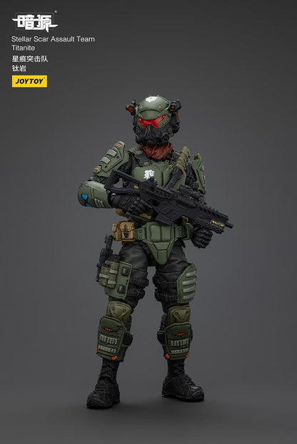 Apoc Series Dark Source Action Figur Stellar Scar Assault Team Titanite 11 Cm