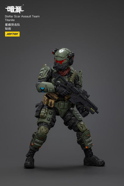 Apoc Series Dark Source Action Figur Stellar Scar Assault Team Titanite 11 Cm