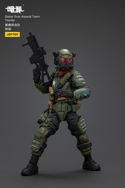 Apoc Series Dark Source Action Figur Stellar Scar Assault Team Titanite 11 Cm