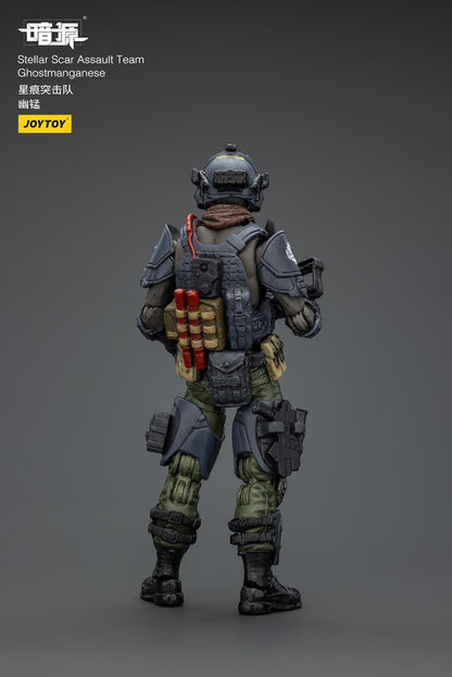Apoc Series Dark Source Action Figur Stellar Scar Assault Team Ghostmanganese 11  Cm
