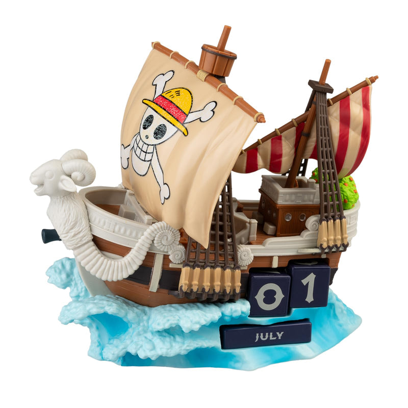 Grupo Erik Perpetual Calendar - One Piece Merch | Desk Calendar, Home Office Desk Accessories, Home Decor Accessories | Going Merry One Piece Gifts, Anime Gifts