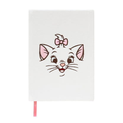 Grupo Erik A5 Notebook Hardback - Disney The Aristocats Cat Stationery | Plush Cover, Squared Paper Note Book, Squared Notebook A5 Sketchbook | Disney Gifts For Cat Lovers
