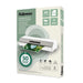 Fellowes A4 Laminating Pouches – 100 Pack, Gloss Finish, Light Duty 75/80 Micron, 50% Recycled Content – Lamination for Teachers & Offices