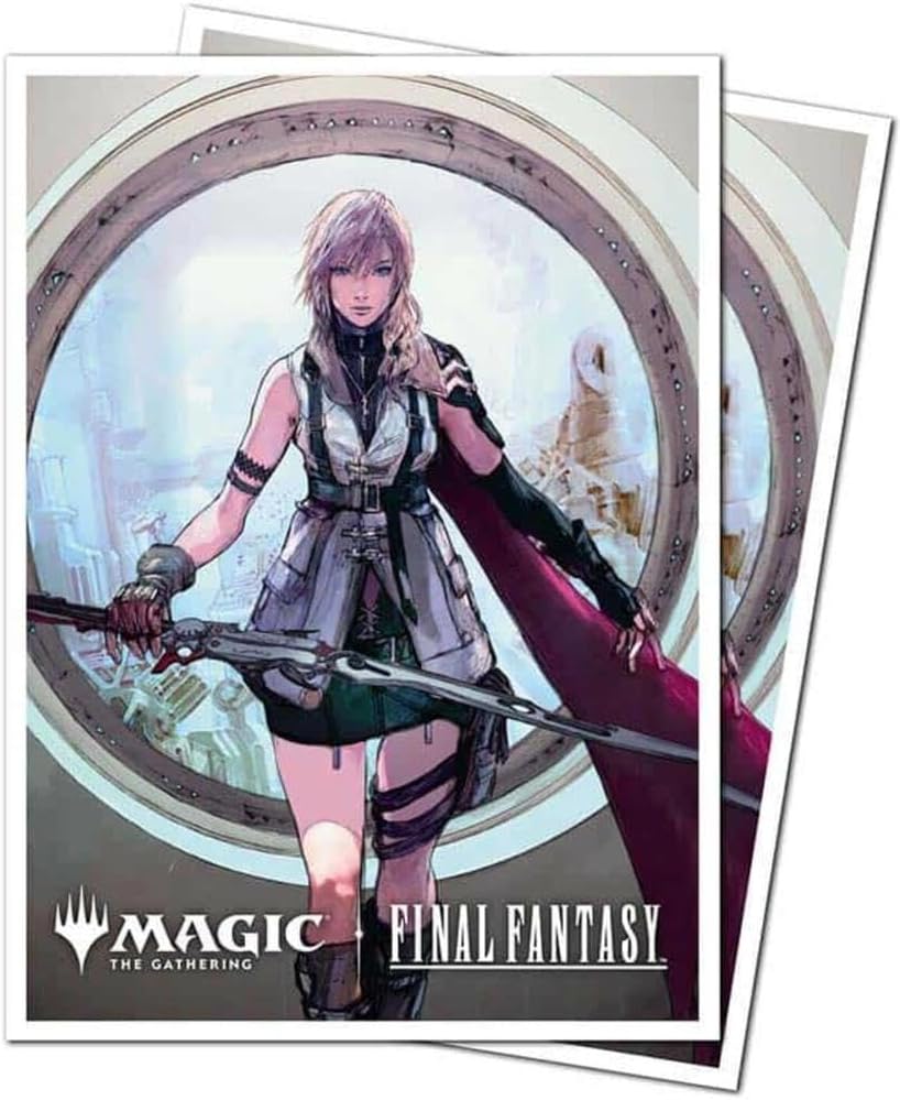 Ultra Pro | Magic The Gathering: Final Fantasy 105ct Apex Deck Protector Sleeves - Q4 Premium W | Trading Card Accessory | Age 13+