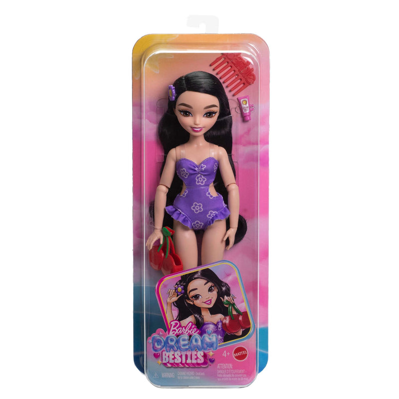 Barbie Dream Besties Beach Renee Doll for Girls Age 4+