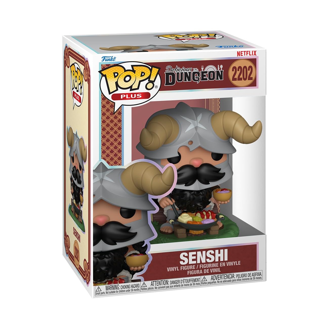 Funko Pop! Plus: Delicious In Dungeon - Senshi - Collectable Vinyl Figure - Gift Idea - Official Merchandise - Toys for Kids & Adults - Anime Fans - Model Figure for Collectors and Display