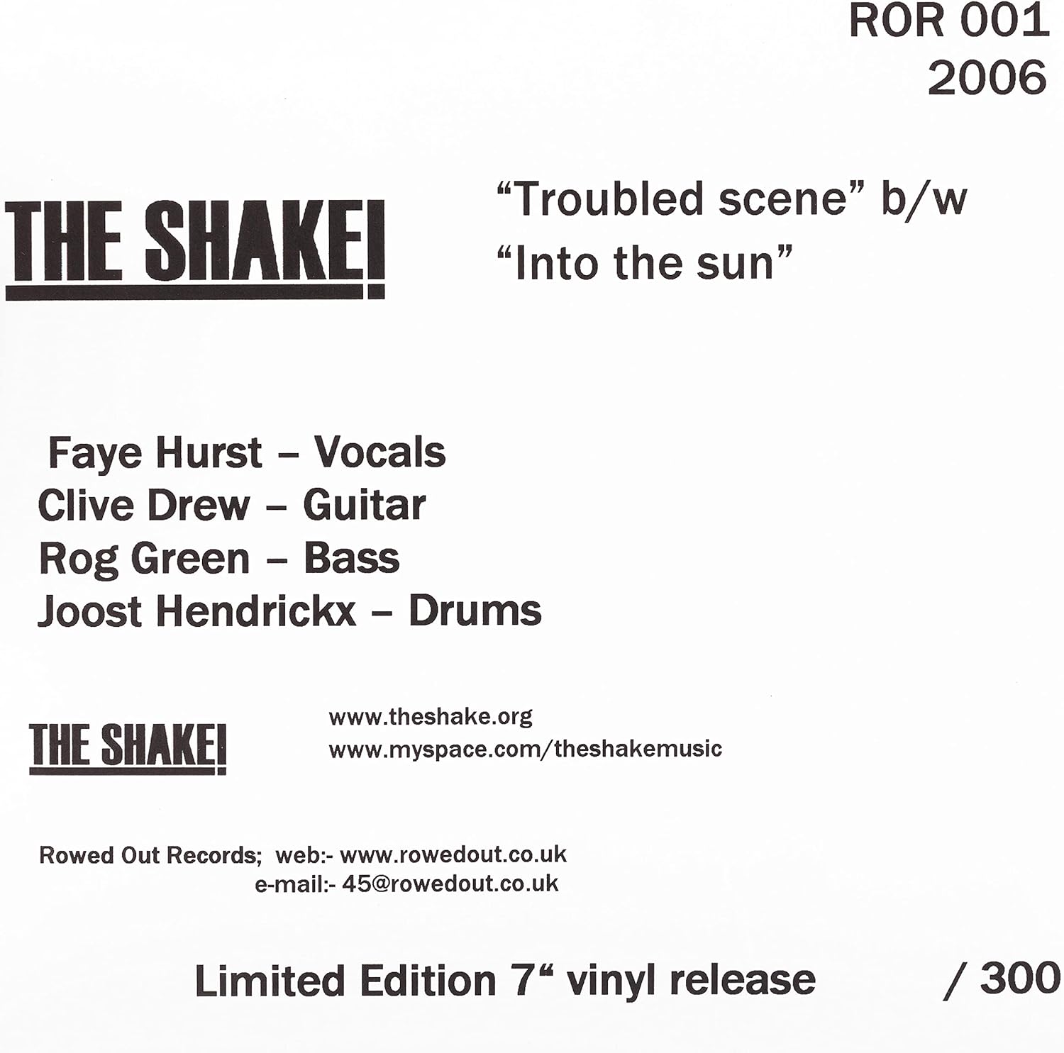Troubled Scene/Into the Sun