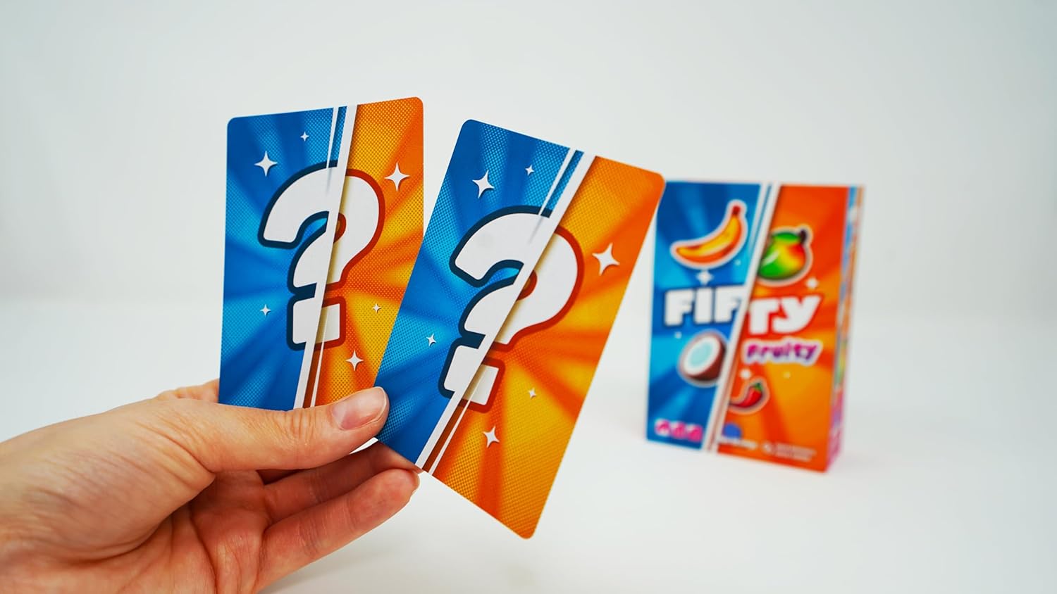 Blue Orange | Fifty Fruity | Card Game | Ages 8+ | 2-6 Players | 10 Minutes Playing Time