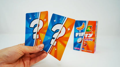 Blue Orange | Fifty Fruity | Card Game | Ages 8+ | 2-6 Players | 10 Minutes Playing Time