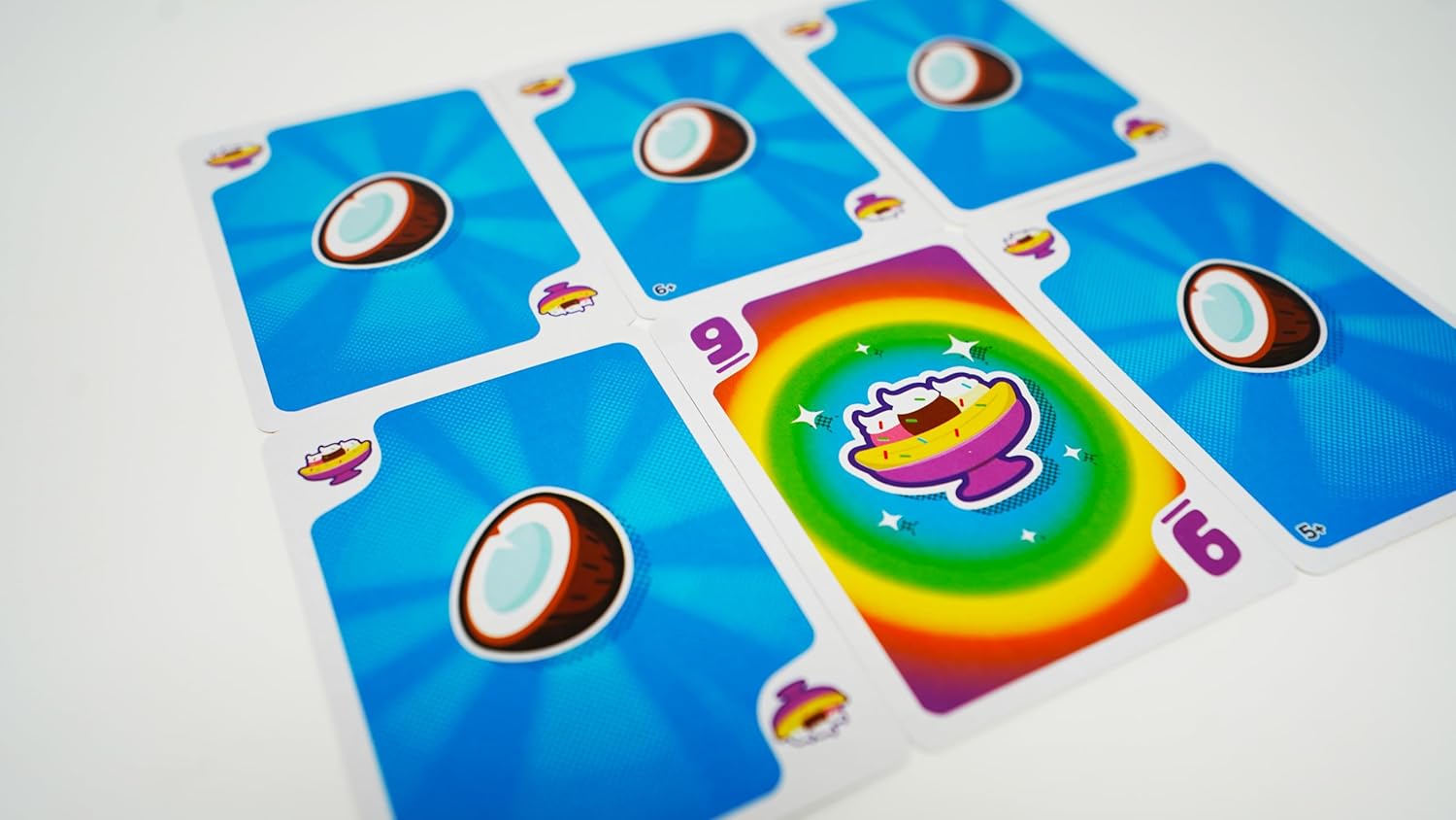Blue Orange | Fifty Fruity | Card Game | Ages 8+ | 2-6 Players | 10 Minutes Playing Time