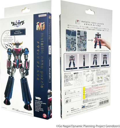 Grendizer Metallic Nano Puzzle Model Kit Grendizer U 14 Cm
