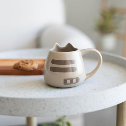 Grupo Erik Ceramic Mug - Pusheen Merchandise | 420 ml - 14.2 oz Coffee Mug Tea, Cool Mugs and Cups | Pusheen Gifts for Cat Lovers, Gifts Under 15 Pounds