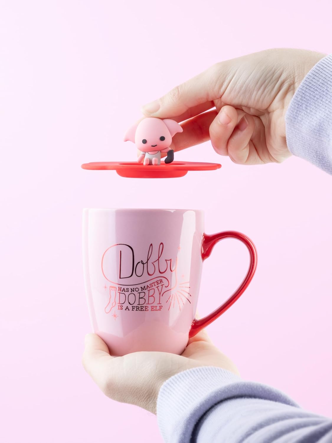 Grupo Erik Tazza in ceramica con coperchio, motivo: Harry Potter, 350 ml, regalo