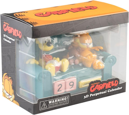 Grupo Erik Perpetual Calendar - Garfield Gifts for Cat Lovers | Desk Calendar, Home Office Desk Accessories, Home Decor Accessories | Dog & Cat Gifts