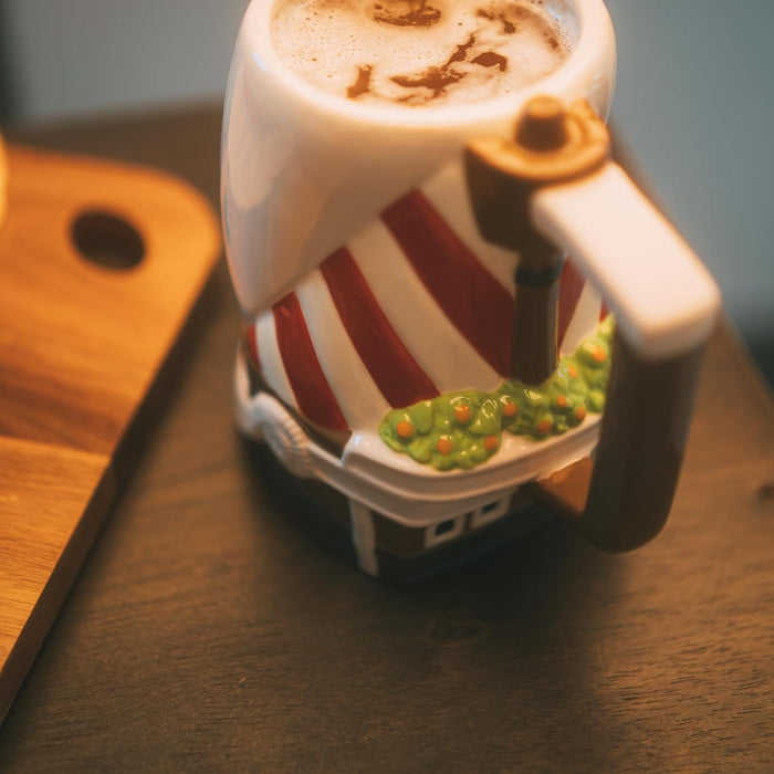 Grupo Erik 3D Tankard - One Piece Manga | 750 ml - 26.4 oz Large Mug, Beer Mug, Cool Mugs | Beer Gifts for Men & for Women, Going Merry One Piece Gifts for Friends, Netflix