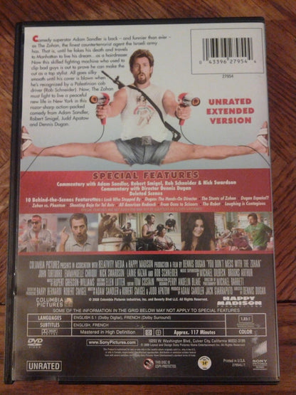 You Don't Mess with the Zohan (1-disc Extended Version