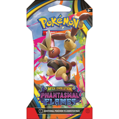 Pokemon TCG - Mega Evolutions - Phantasmal Flames - Sleeved Booster