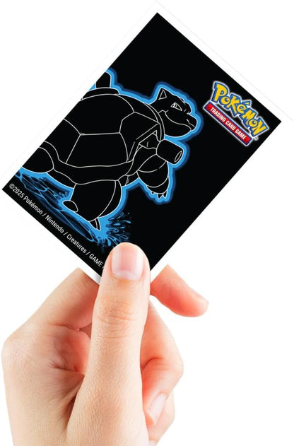 Apex Deck Protectors - Pokémon Neon Kanto - Blastoise (105ct) (PREORDER