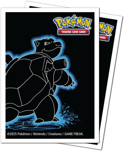 Apex Deck Protectors - Pokémon Neon Kanto - Blastoise (105ct) (PREORDER