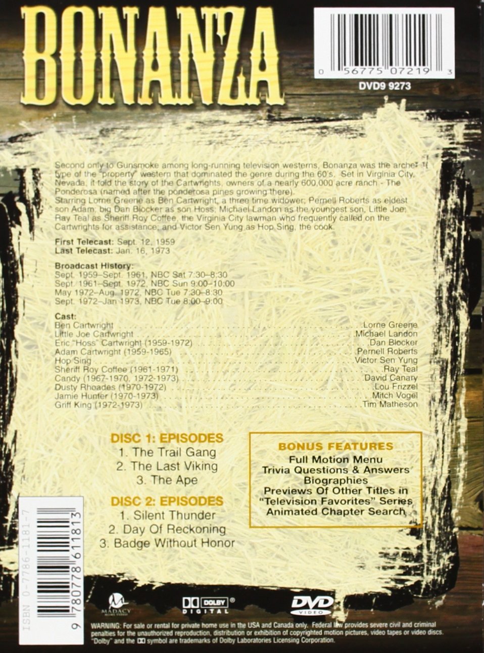 Bonanza Collection