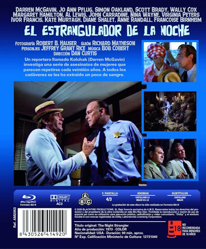 El Estrangulador De La Noche (Bd-r) (The Night Strangler)
