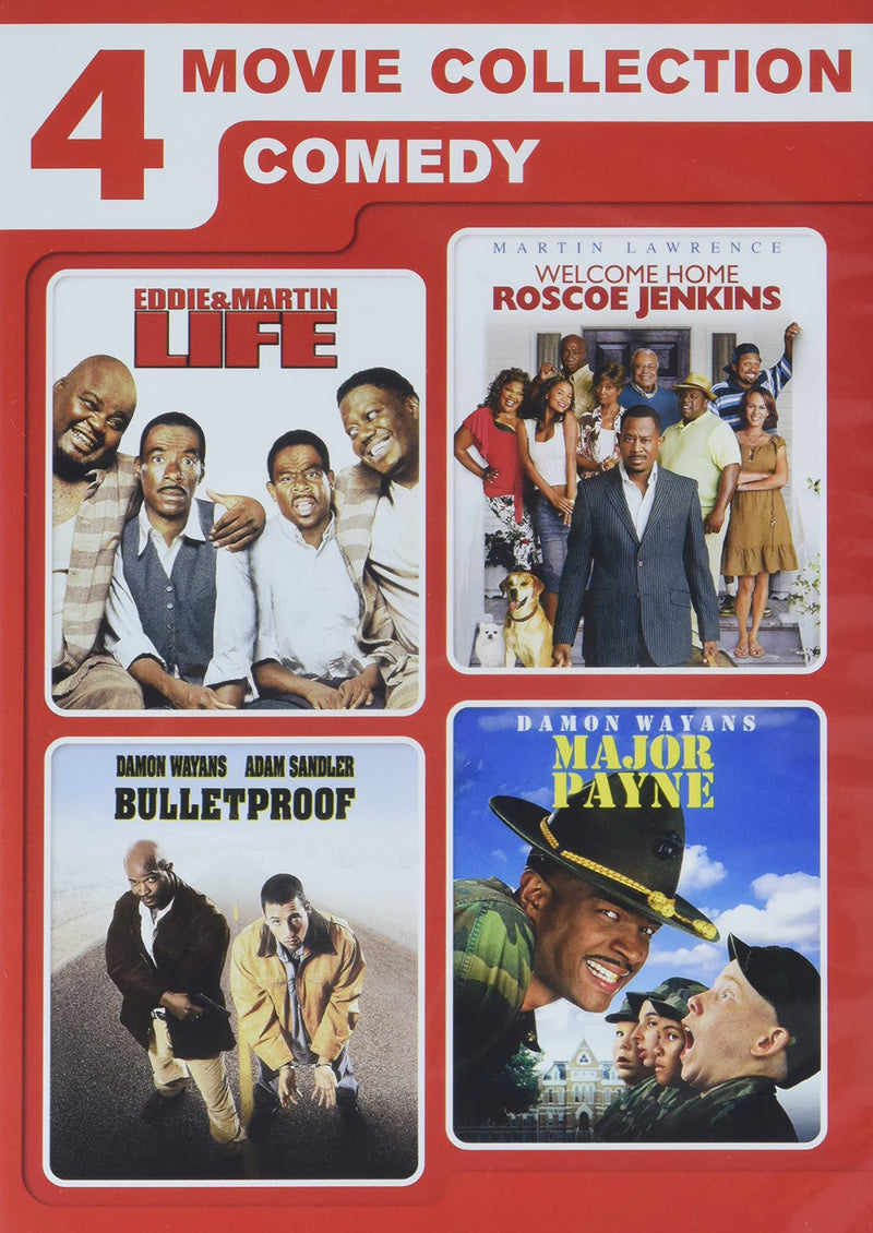 4 Movie Collection Comedy (Life/Welcome Home Roscoe Jenkins/MajorPayne)