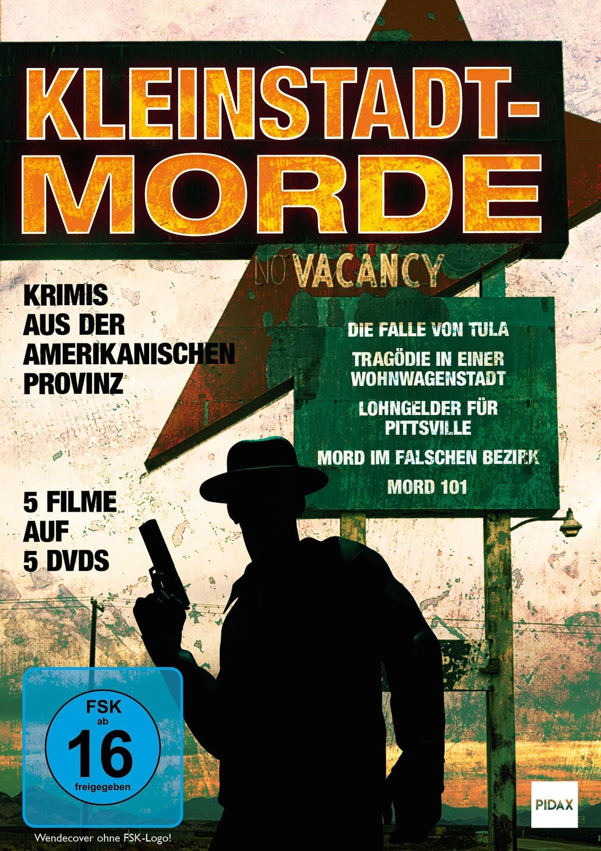 Kleinstadtmorde - 5 Krimis aus der amerikanischen Provinz / Fünf spannende Kriminalfälle mit erstklassiger Besetzung