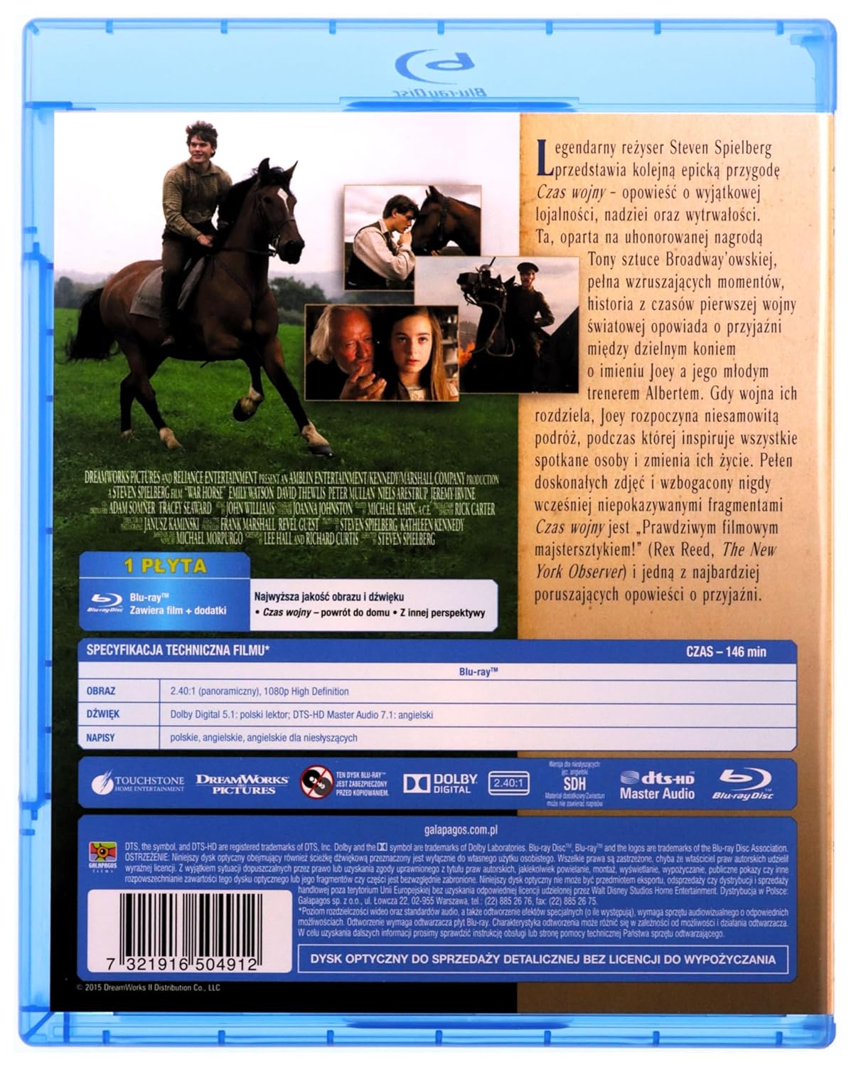 War Horse   (IMPORT) (Keine deutsche Version