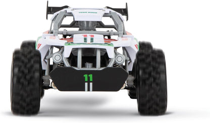 Carrera RC Team Rider 370200003 RC-buggy met volledige rij- en stuurfunctie, 2,4 GHz, volledig geveerd, luchtbanden, plezier voor buiten, avontuur in de tuin of in het park