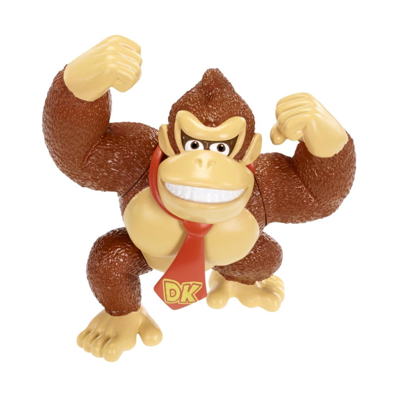 Nintendo 6,3 cm Limited Articulation Donkey, Diddy, Cranky, Dixie Kong, 4 Pack