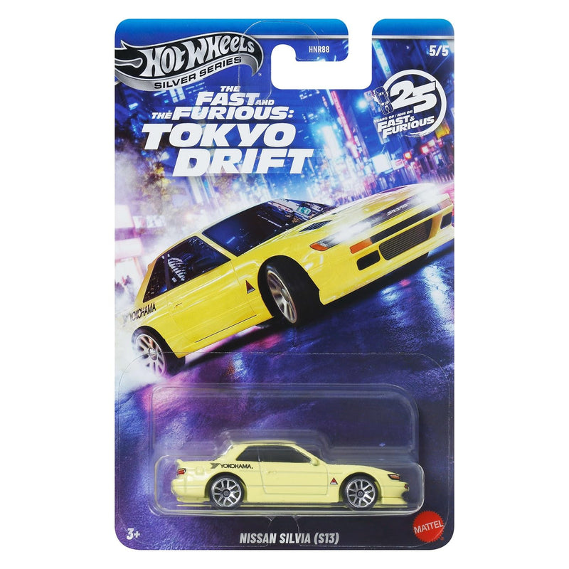 Hot Wheels - Silver Series - Fast & Furious Tokyo Drift - Nissan Silvia (S13) /Toy