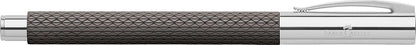 Faber-Castell Ambition OpArt 147052 Fountain Pen Black Sand Nib Width EF Includes Gift Packaging