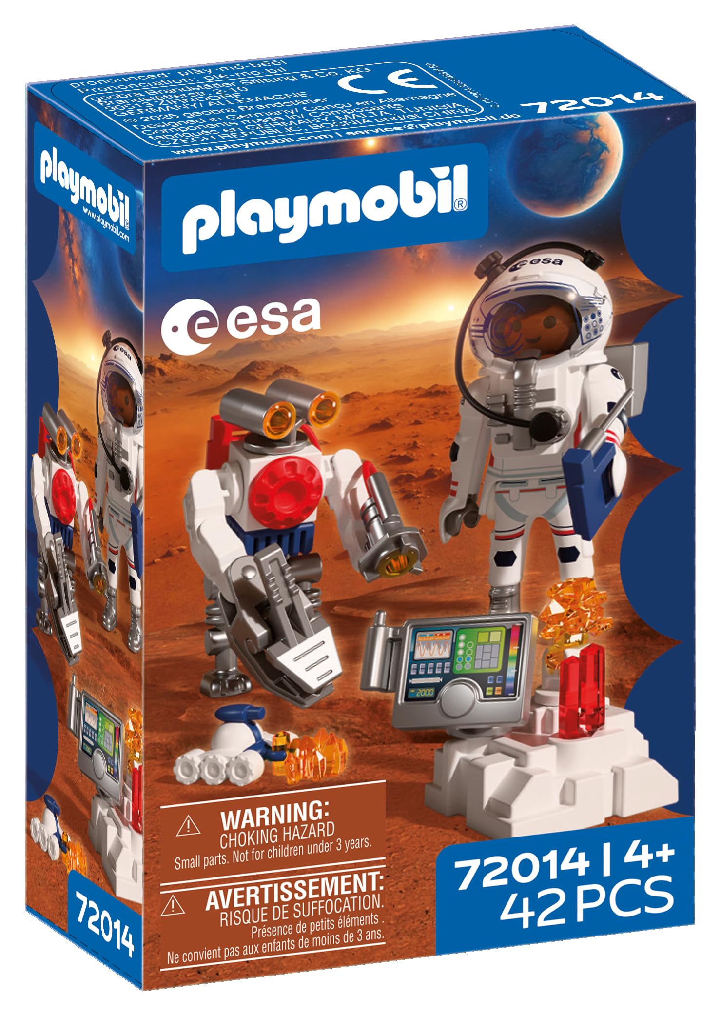 Esa: Astronaut With Robot